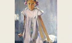 Lev Russov. Bows. Oil on canvas, 98х75. 1960