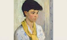 Tatyana Kopnina. Julia. Oil on canvas, 50х40. 1959